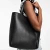 Glamorous Tote Bag In Black For Women