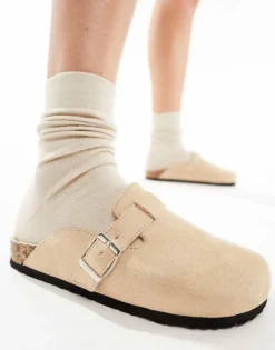 Glamorous Mules In Beige For Women -Glamorous Shop 205793619 4