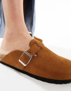 Glamorous Mules In Tan For Women -Glamorous Shop 205793635 4