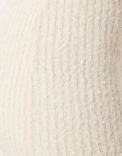 Glamorous Maxi Skirt In Cream Knit Co-ord For Women -Glamorous Shop 206726007 5