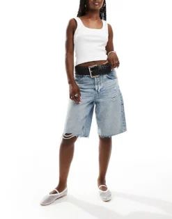 Glamorous Woven Texture Chunky Belt In Black For Women -Glamorous Shop 206776135 4