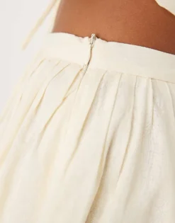 Glamorous Midaxi A-line Skirt In Buttermilk For Women -Glamorous Shop 207622415 5