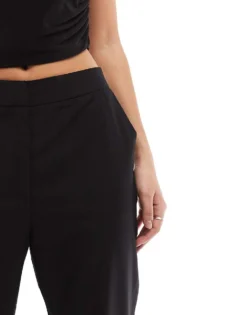 Glamorous Slim Fit Trousers In Black For Women -Glamorous Shop 207674895 5