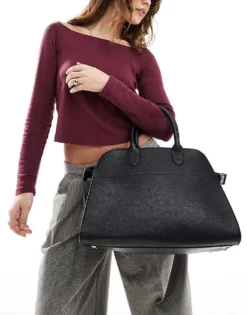 Glamorous Handheld Large Tote Bag In Black For Women