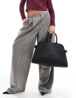 Glamorous Handheld Large Tote Bag In Black For Women -Glamorous Shop 207705845 3