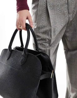 Glamorous Handheld Large Tote Bag In Black For Women -Glamorous Shop 207705845 4