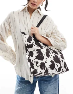 Glamorous Cow Print Shoulder Bag For Women Multi -Glamorous Shop 207705980 1 multi 1