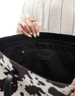 Glamorous Cow Print Shoulder Bag For Women Multi -Glamorous Shop 207705980 4